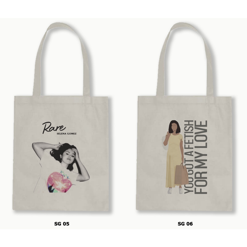TOTE BAG BLACU  - SELENAGOMEZ