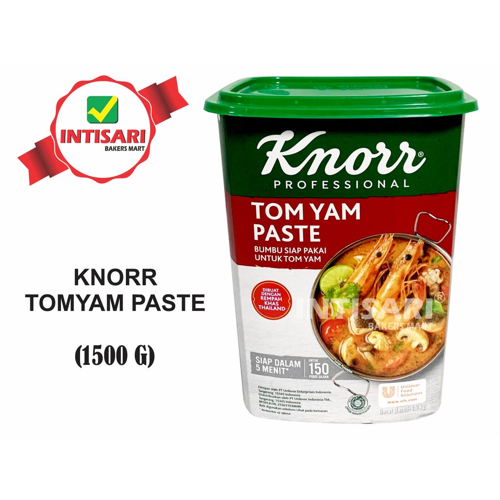 

KNORR TOM YAM PASTE 1,5 KG