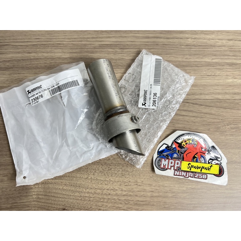 db killer akrapovic slovenia zx25r cbr250rr original