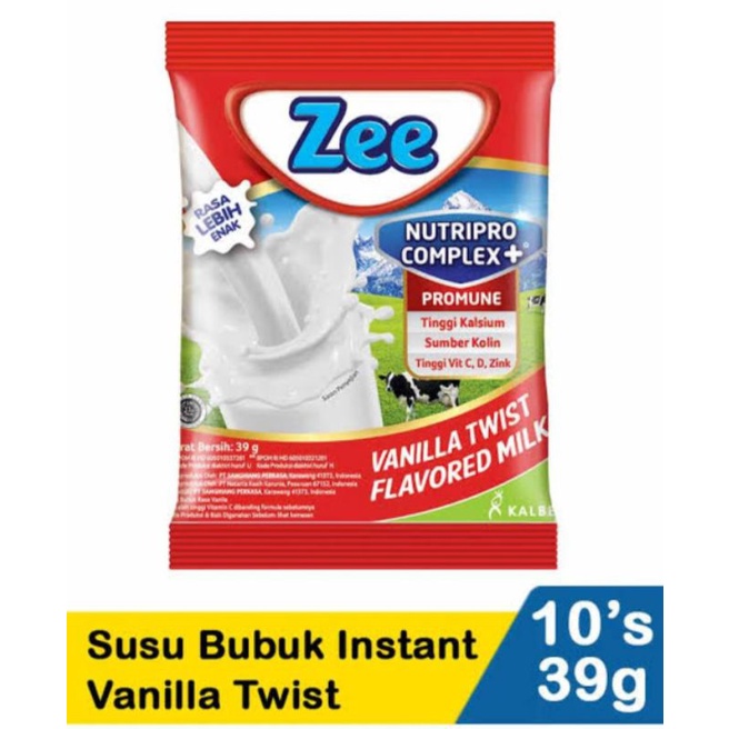 

Zee Sachet Vanila Minuman Olahan Susu Peninggi Badan Anak Termurah Terlaris By Damo Shop