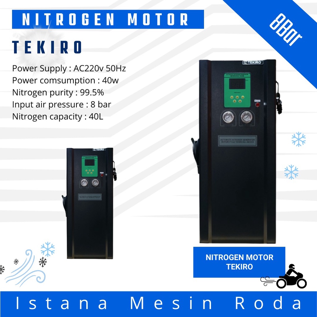 Nitrogen tekiro khusus motor murah