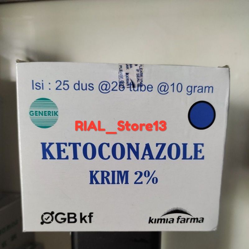 Ketoconazole Krim 2% Kimia Farma 10gr |Harga Perbox| Kemasan Baru