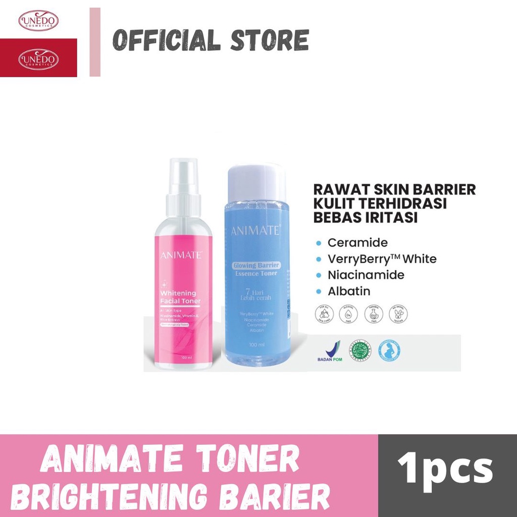Animate Whitening Glowing Barier Esence Toner