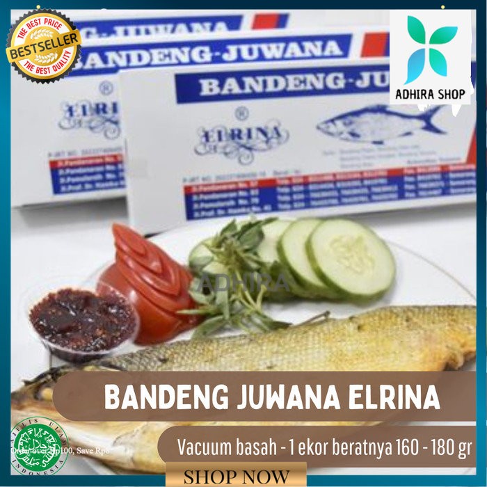 

Bandeng Presto Juwana Elrina Khas Semarang Vacum Basah - 160 gr 1 Ekor