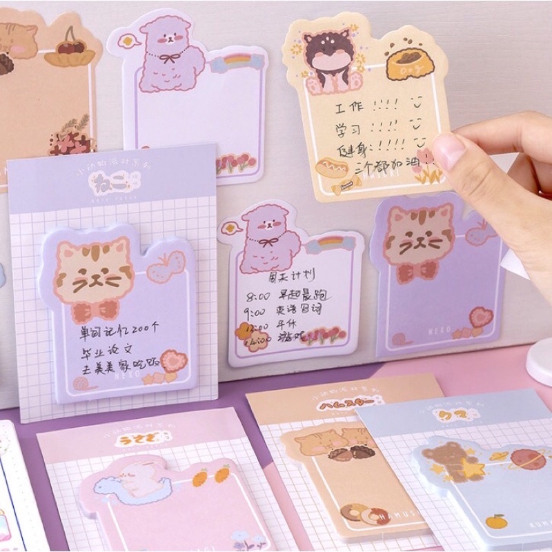 

[Otitoko] Sticky Notes Kawaii | Memo Tempel Lucu Design Jepang