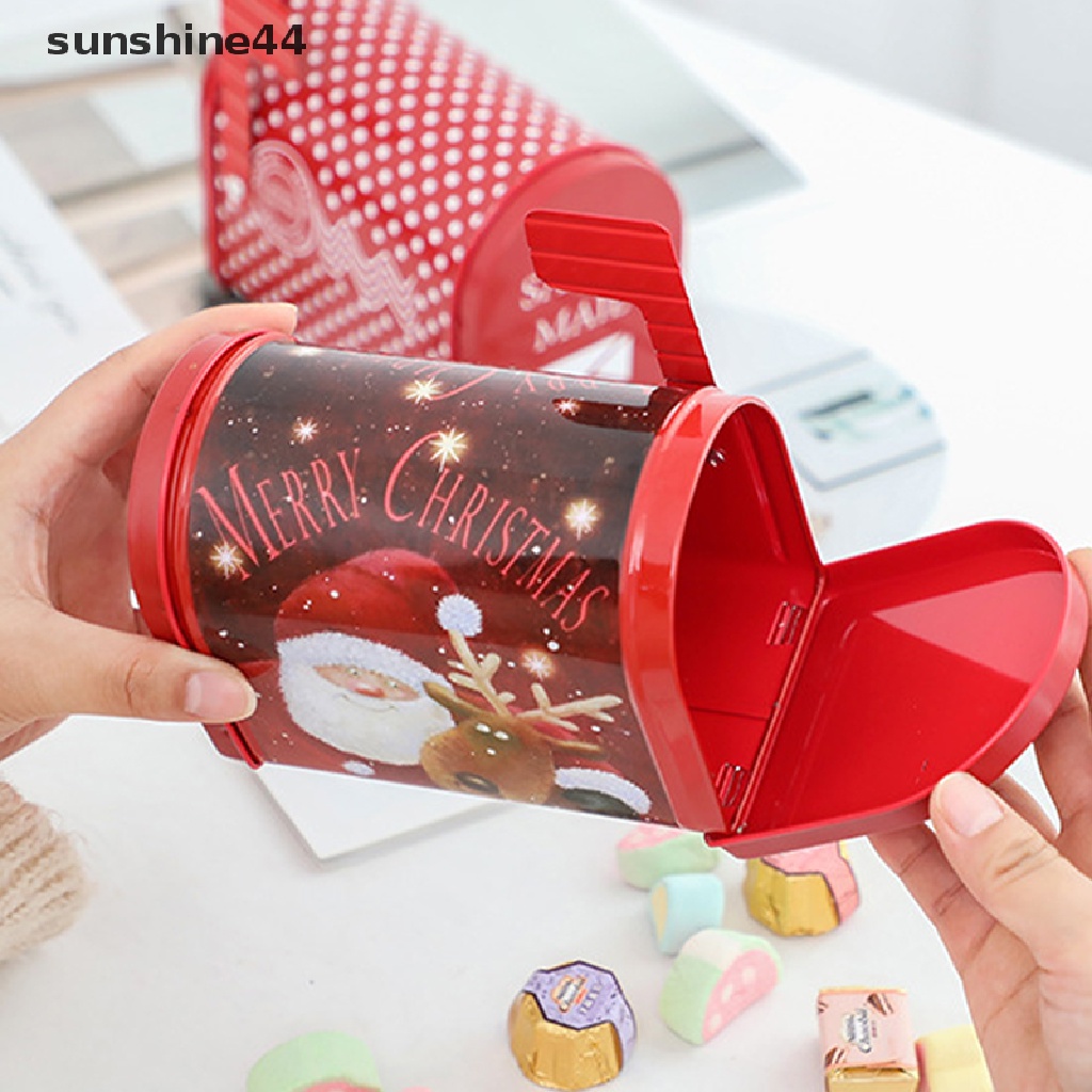 Sunshine Kotak Surat Gantung Bahan Metal Untuk Dekorasi Pohon Natal