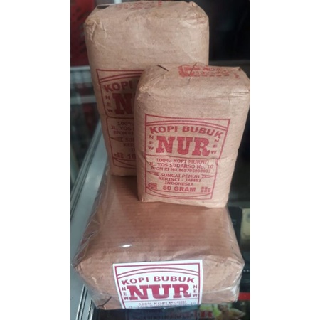 

KOPI BUBUK NUR PRODUKSI H.FEN