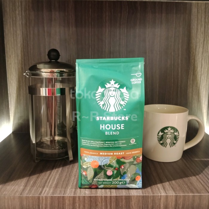 

STARBUCKS HOUSE BLEND MEDIUM ROAST 200GR