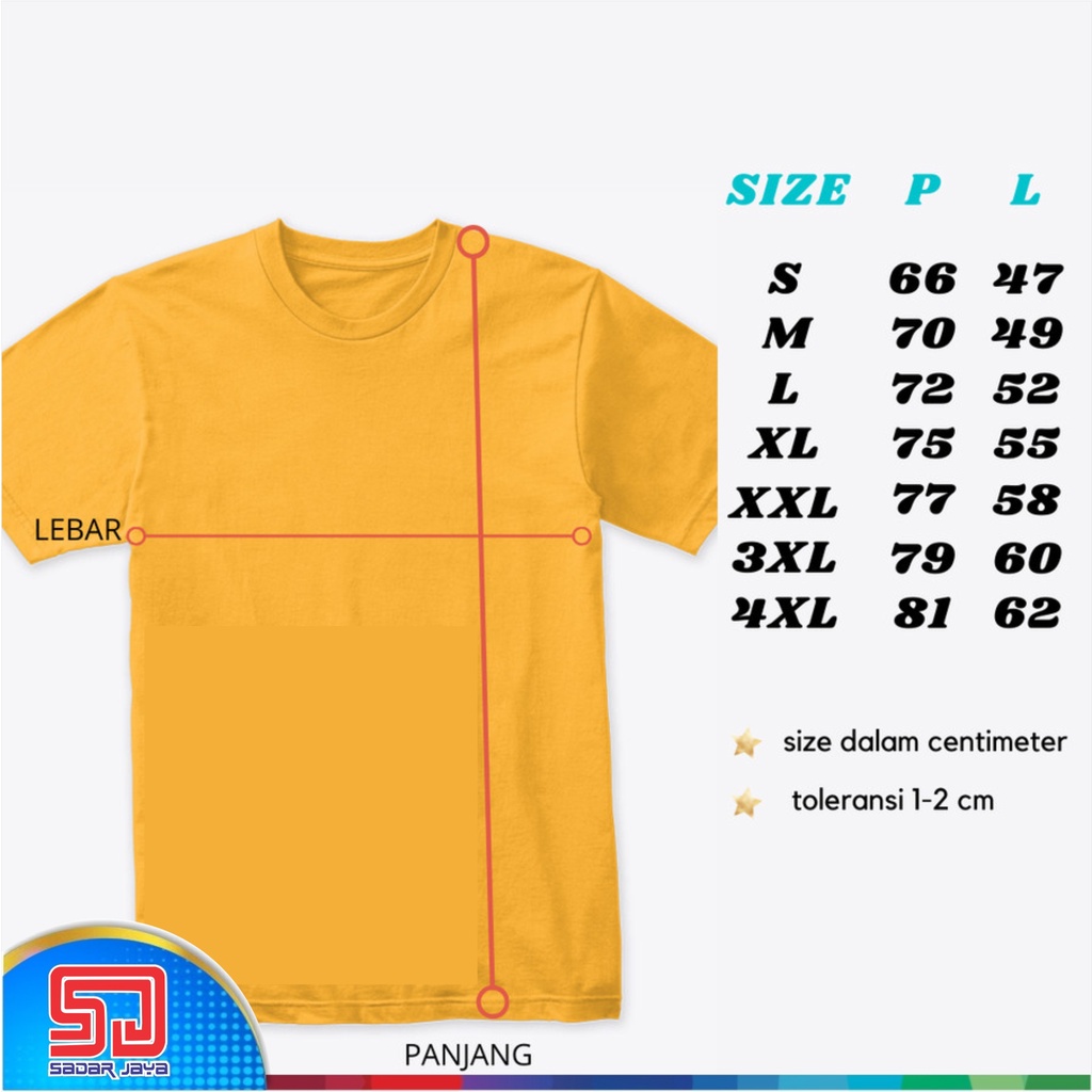 Promo Print Cetak Sablon DTF Rubber + Kaos Cotton Combed 30s Katun 100%