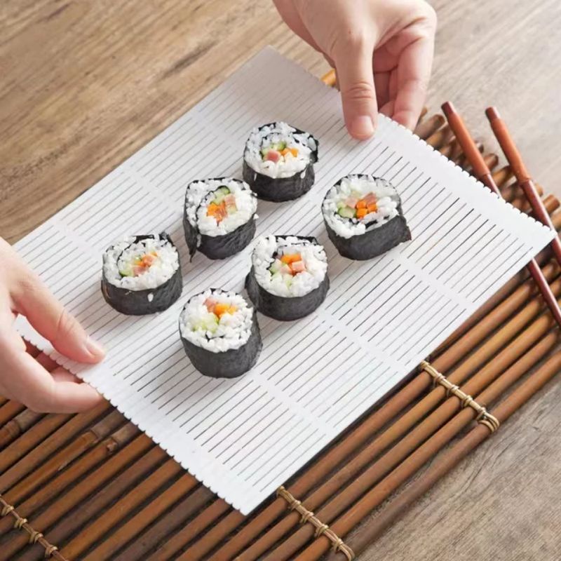 Tikar Alat Penggulung Sushi Nasi Roller Maker Sushi Roller Mat