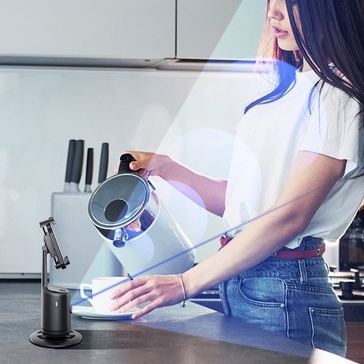 ZEVAN Gimbal Kamera Stabilizer Handphone 360°Auto AI Face Tracking P01-3