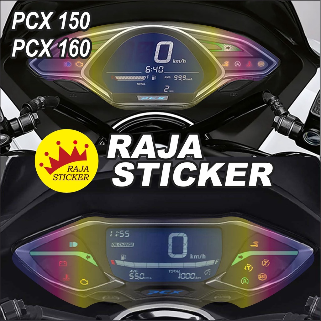 sticker Stiker antigores spidometer pcx 150 / 160