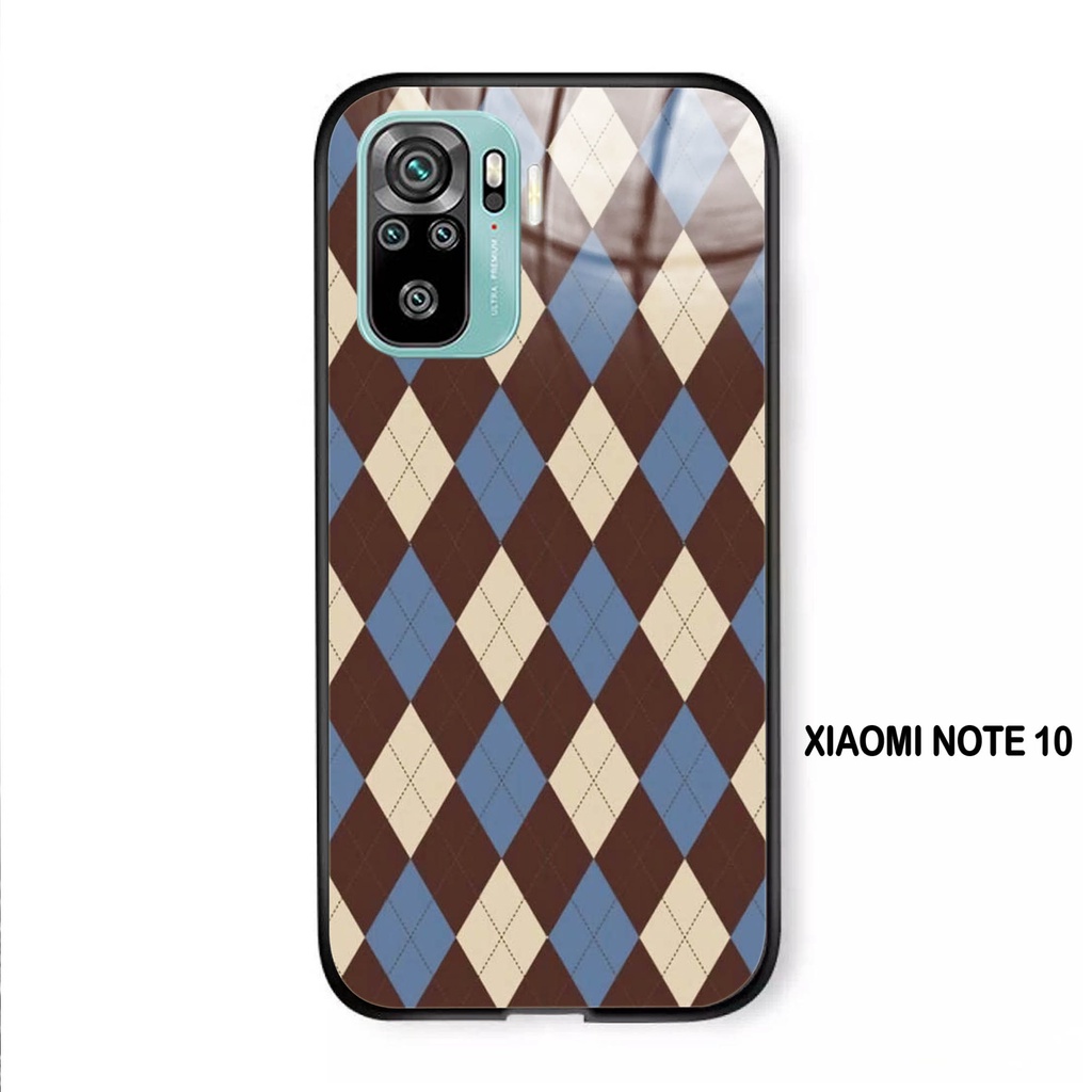 Softcase Kaca XIAOMI REDMI NOTE 10  - Case Handphone XIAOMI REDMI NOTE 10 [T65]