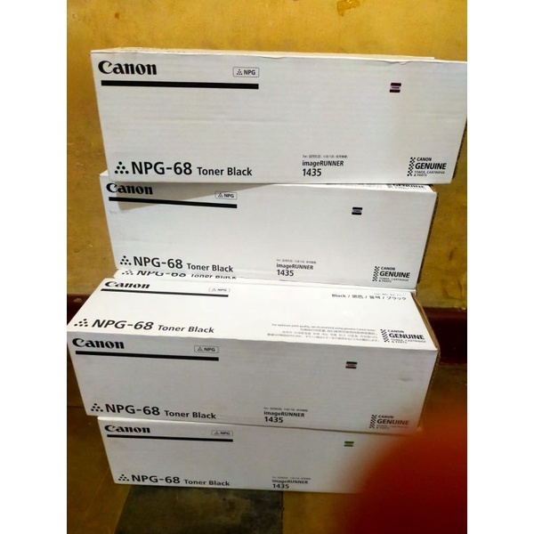 toner Canon npg -68 black original ir1435dan 1425if