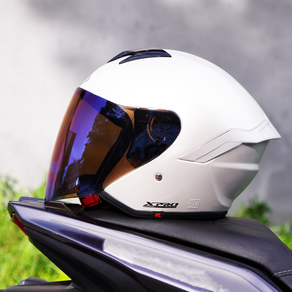 HELM RSIX POLOS SOLID DEWASA SNI X-PRO TERBARU