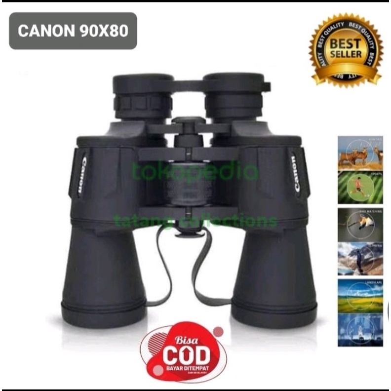 Teropong Binocular Lensa Optic HD Bening  Telescope 90X80 / 20X50 / 8x40 Outdoor Adventure Impor