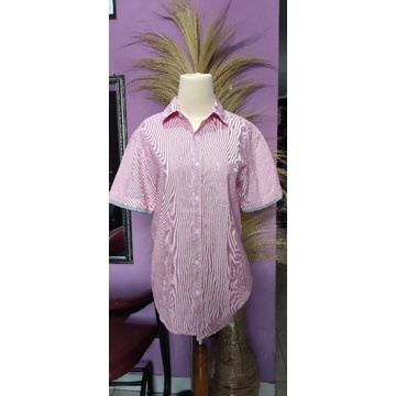 Kemeja salur PINK