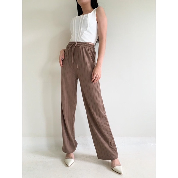 Carolla Pants (Celana Premium comfy dengan tekstur)