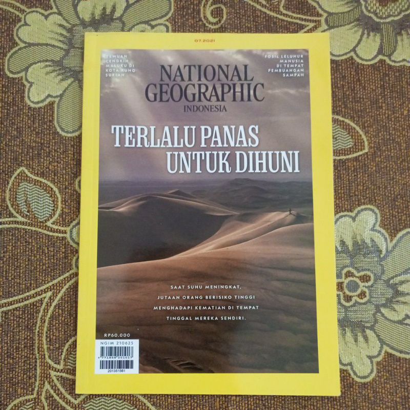 MAJALAH NATIONAL GEOGRAPHIC JULI 2021