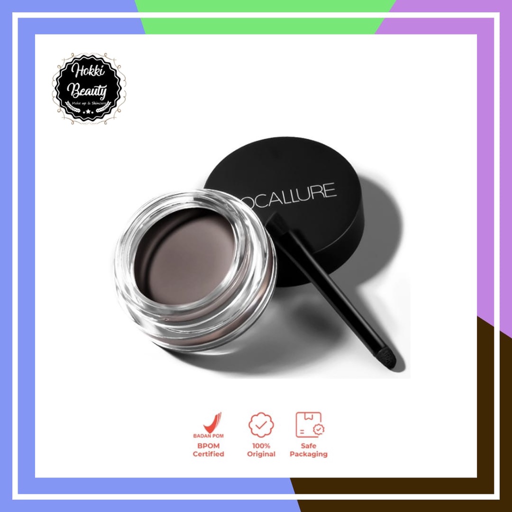 FOCALLURE Waterproof Eyebrow Gel | BROW GEL Alis Cream-kosmetik Mata - WATERPROOF pensil alis