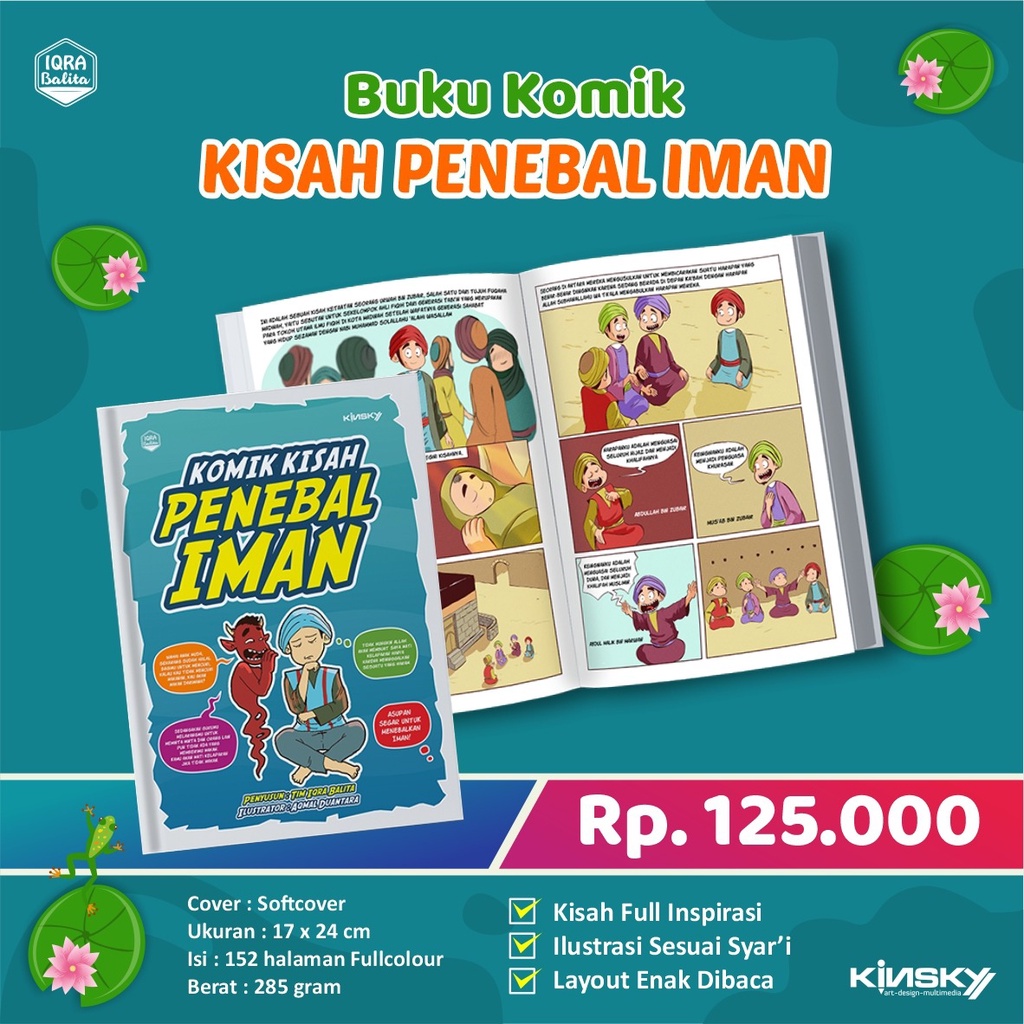 KOMIK PENEBAL IMAN KINSKY