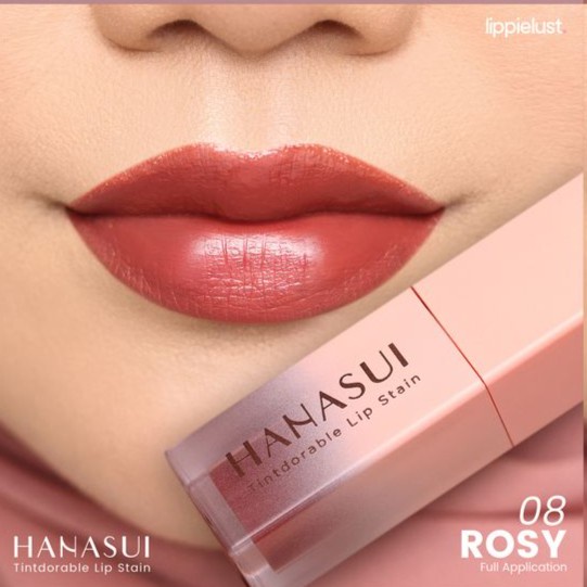 Hanasui Mattedorable Lip Cream | Matte Dorable LipCream Lipstick Cair Mate Hanasui | BOBA EDITION | TnT Beauty Shop-💋 08 Rosy