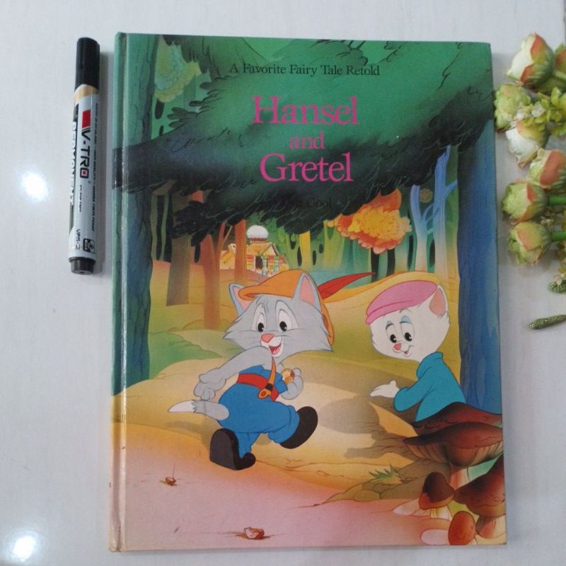 Buku cerita HANSEL AND GRETEL fairy tale retold prelove