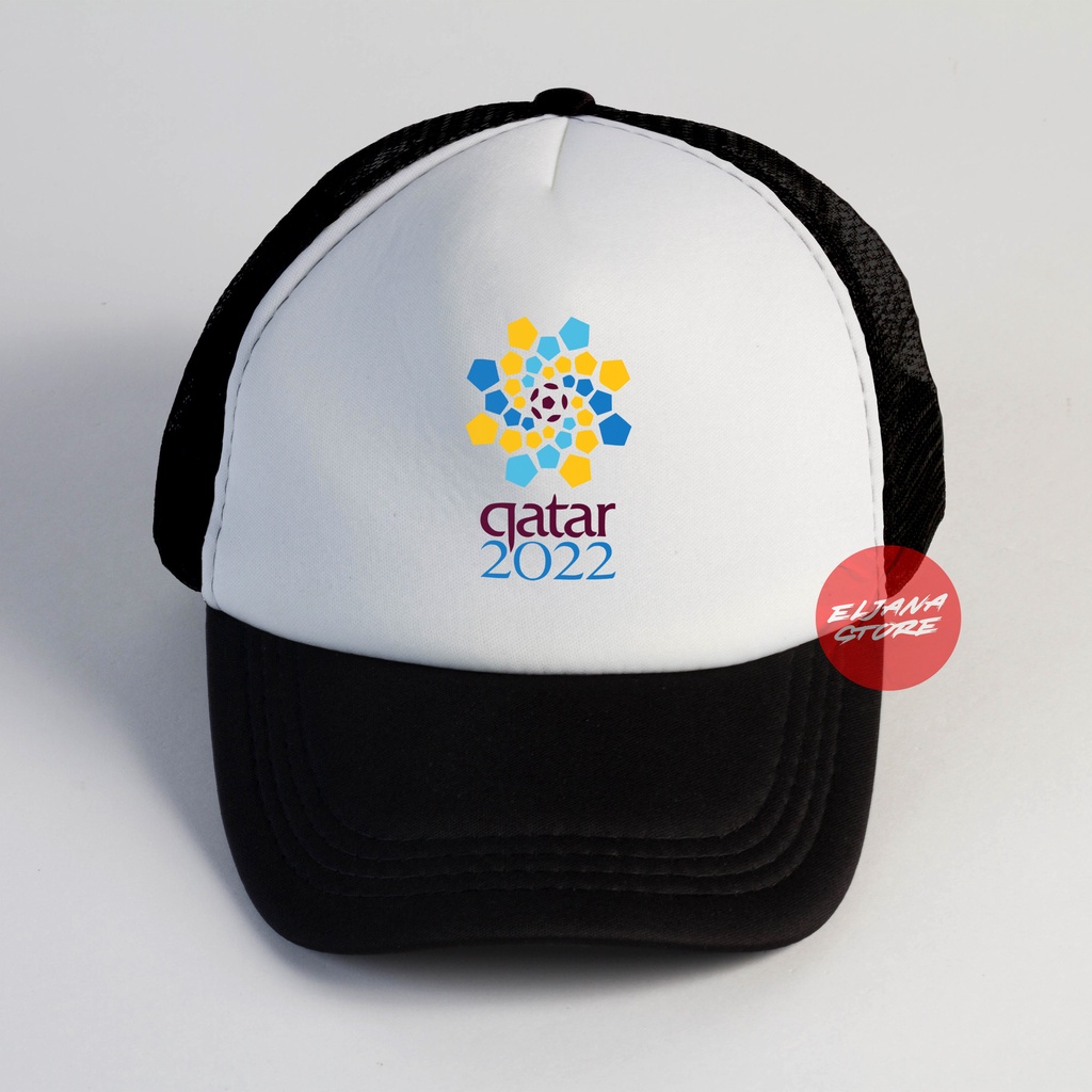 Topi Trucker World Cup 2022 | World cup Qatar 2022 | Piala Dunia Qatar