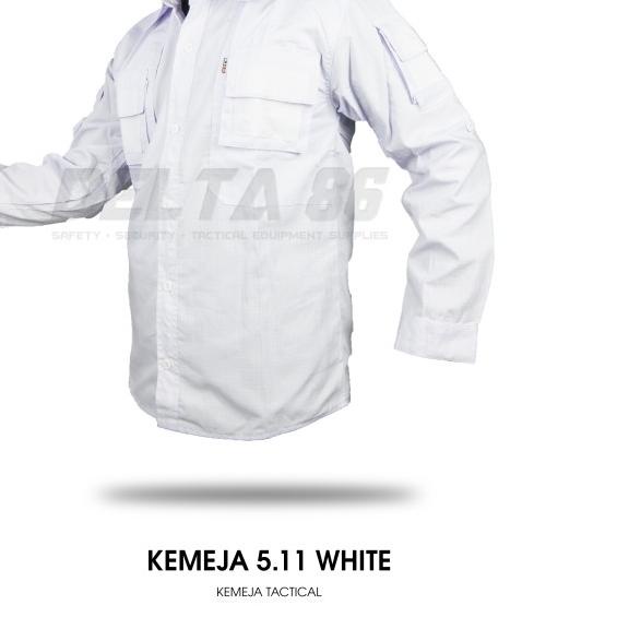 Kemeja Tactical 5.11 Kemeja 511 - Putih, S