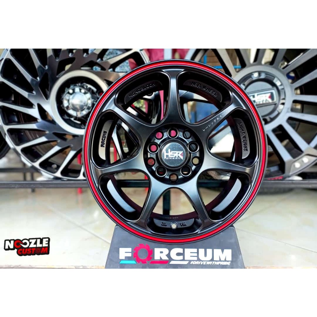 PELEK HSR RING 15 LOBANG 5 TIPE HSR SEBUNSUTA LEBAR 6,5 VELG MOBIL ERTIGA INNOVA