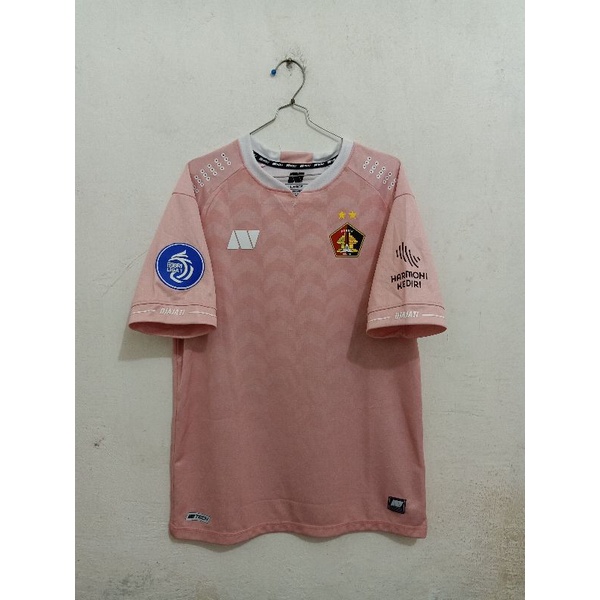 Jersey Persik Kediri Away Liga 1 2021 Original MATCHWORN NOIJ ALDO CLAUDIO