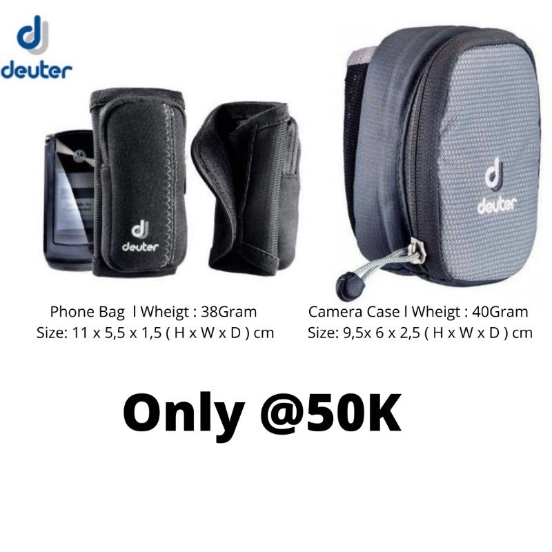 SALE Assecoreis Deuter Phone Bag l , Camera case l