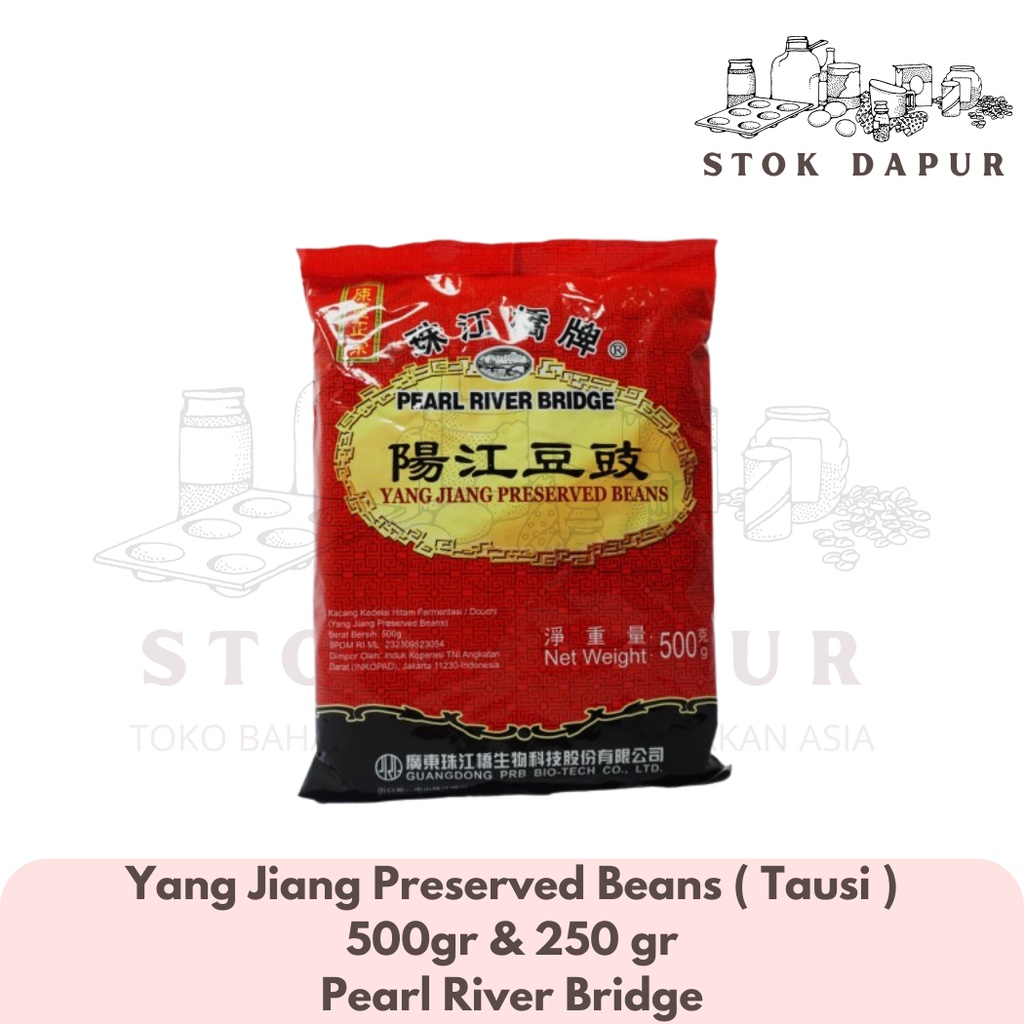 

Pearl River Bridge Yang Jiang Preserved Bean / kacang kedelai hitam