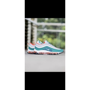 nike air max 97 green and orange
