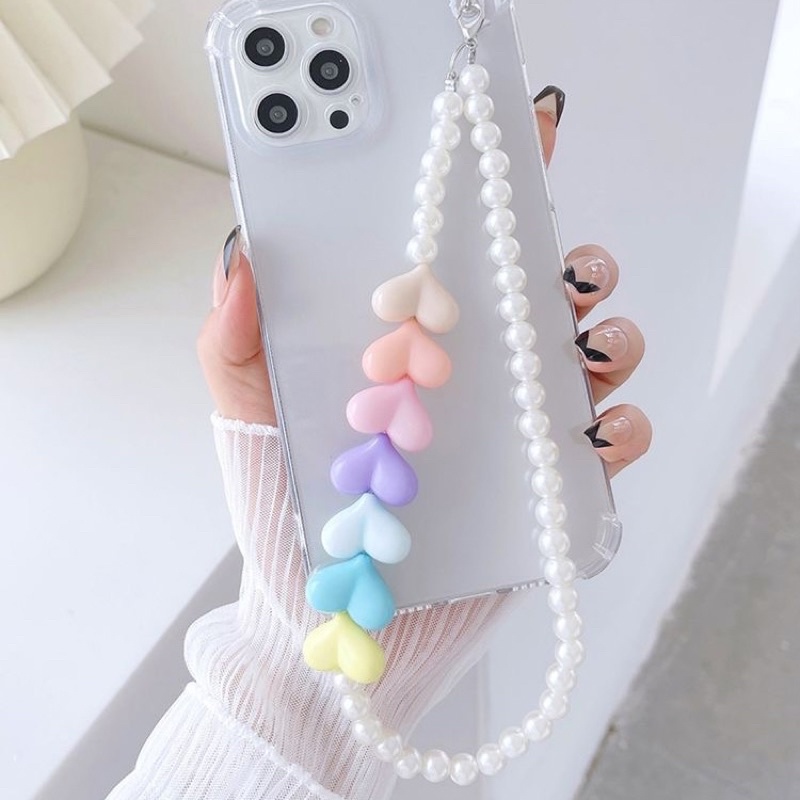 Pearl Love Strap / Strap Hp / Gantungan Case Hp TANPA HOOK