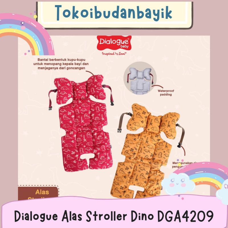 Dialogue Baby Alas Stroller Dino Series DGA4209