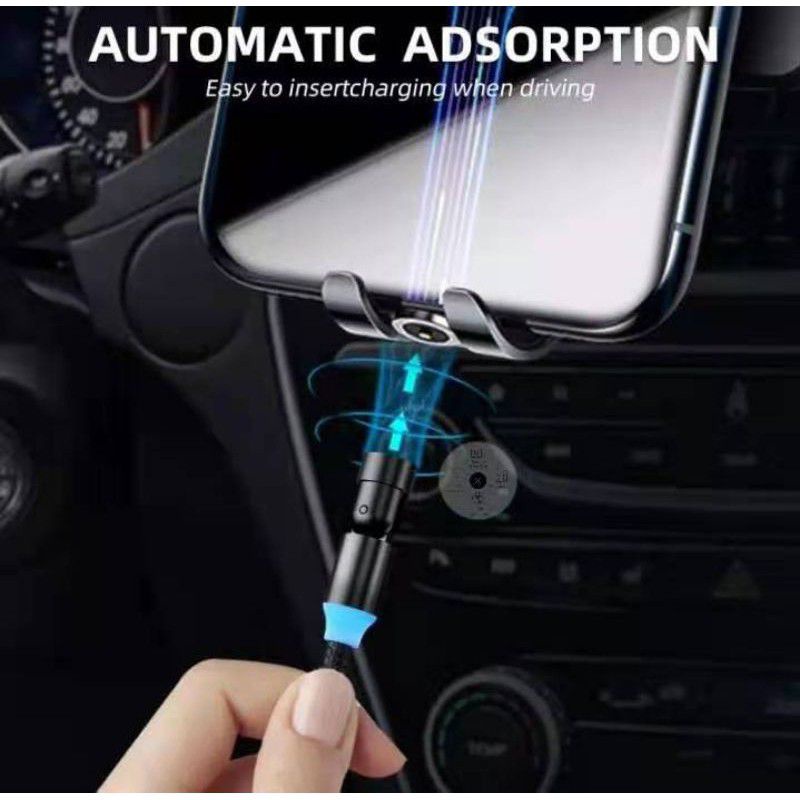 kabel data magnetic view rotation micro usb/type C