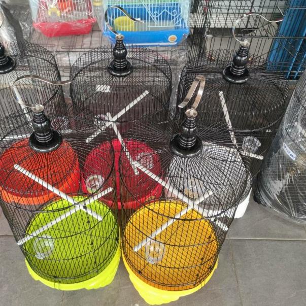 Kandang Burung Besi Lovebird size Besar MYBEST