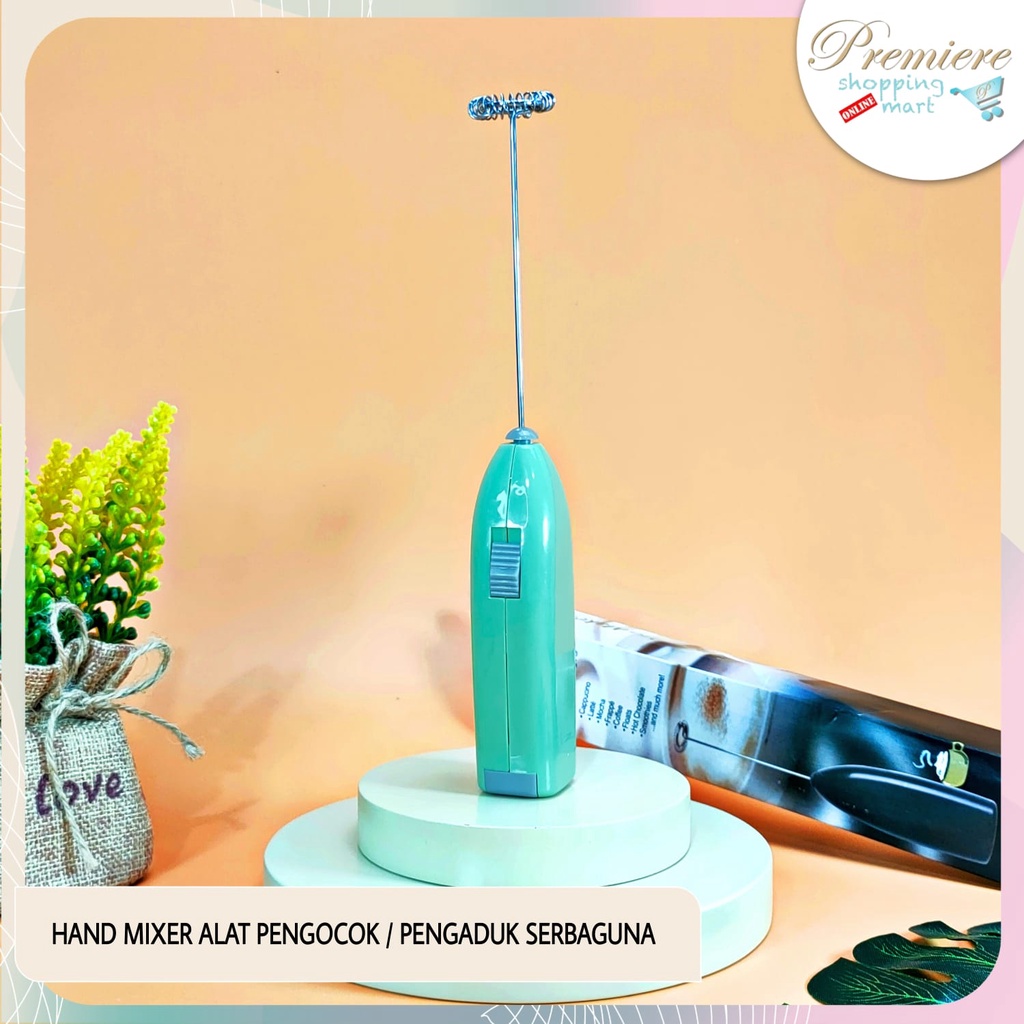 Jual Hand Mixer Blender Coffe Whisk Alat Pengaduk Kopi Susu Cappucino