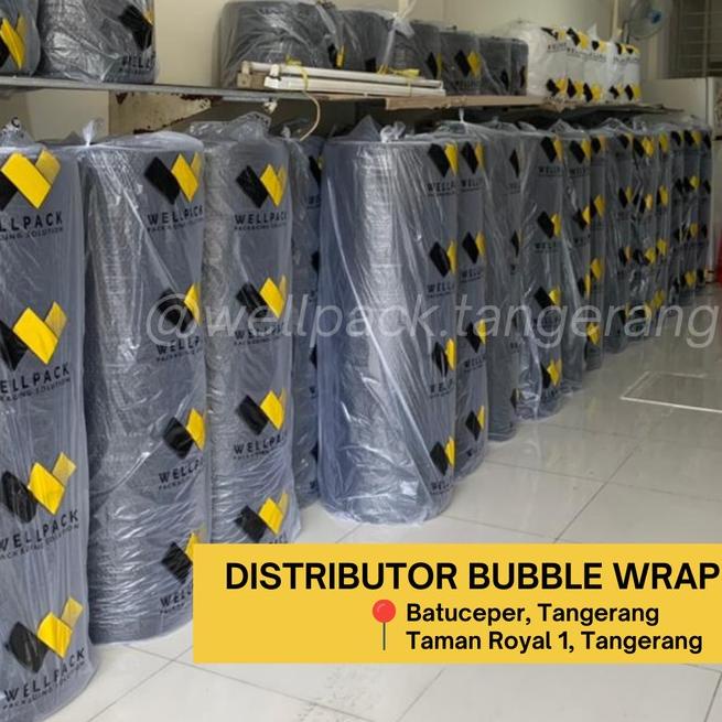 

Bubble Wrap Roll 125cm x 50meter Bening - Premium 3KG