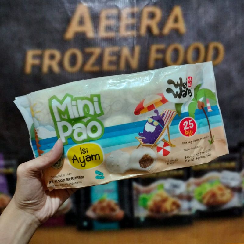 

Wei Wang Mini Pao Ayam 25Biji 440Gr