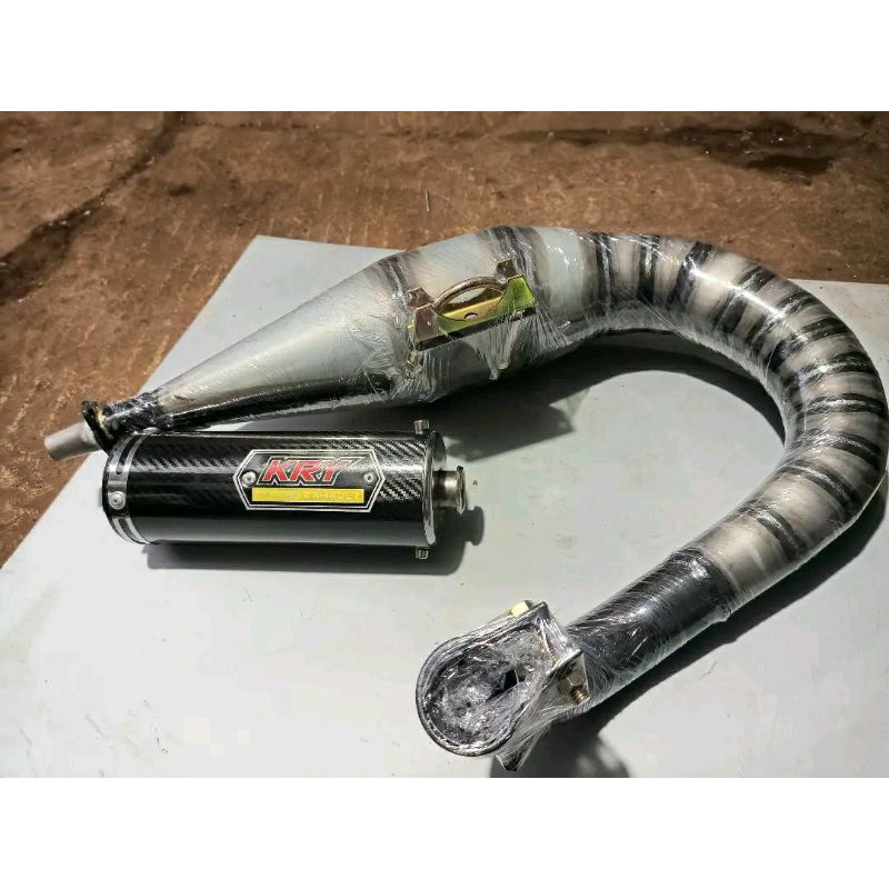 KNALPOT RACING VESPA BUANG KIRI