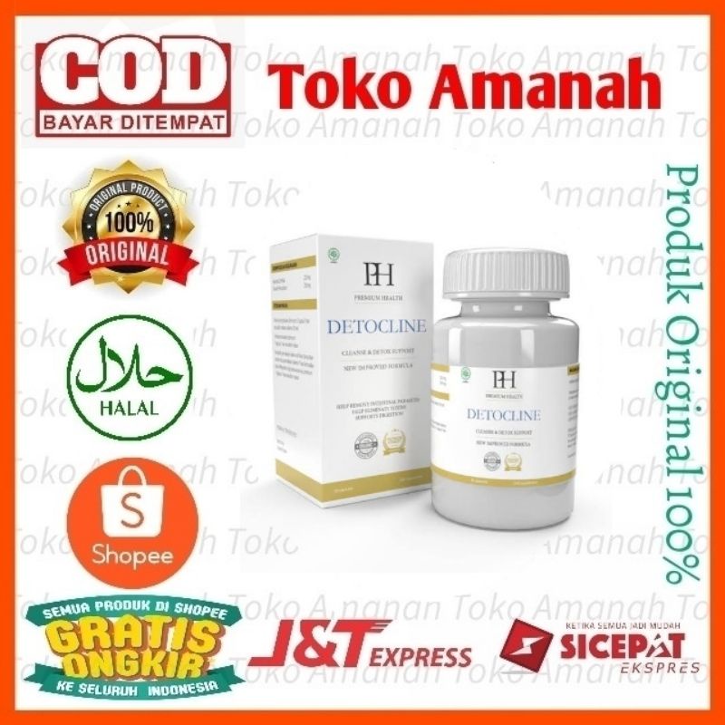 Jual Obat DETOCLINE Asli Detoc line Original Pembasmi Parasit Shopee