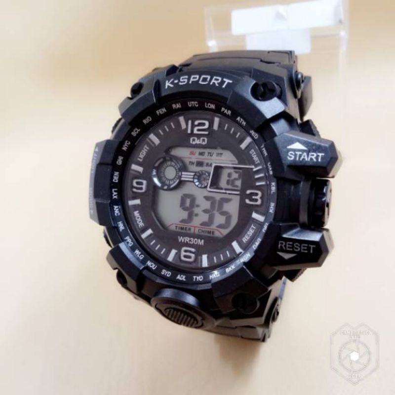 (Grosir)Jam Tangan Pria Digital K-Shock Strap Rubber(Terima Cod)