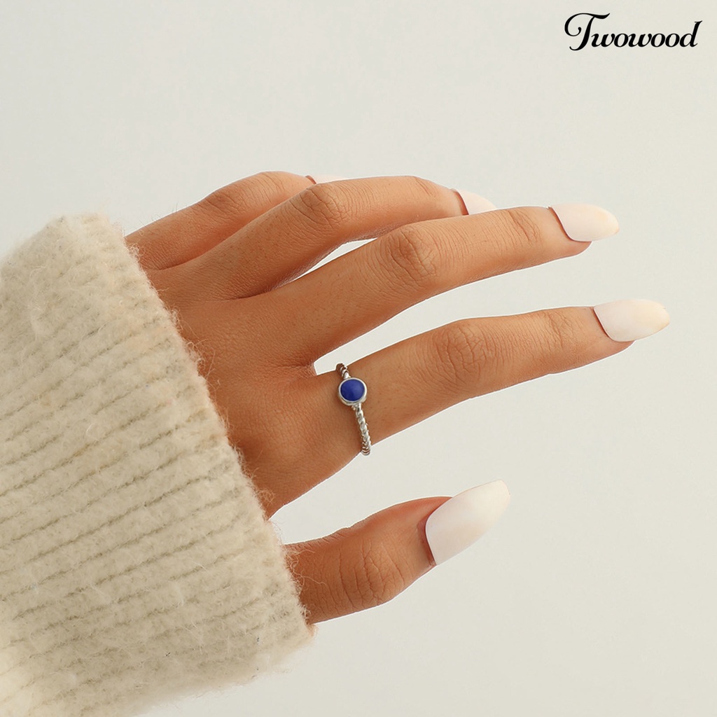 Cincin Jari Model Terbuka Gaya Retro Vintage