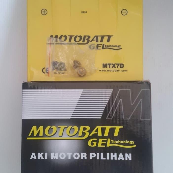 Aki Motor Tiger Revo Tiger 2000 Nouvo Scorpio Z Motobat MTX7D Original