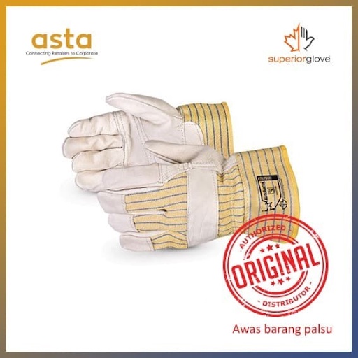 Sarung Tangan Kerja Kulit Anti Tusukan Superior Glove Endura 76YBDQ