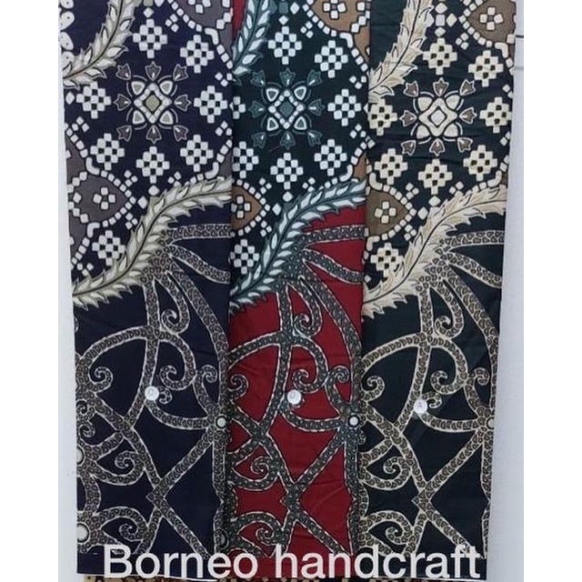 Kain batik katun motif kalimantan