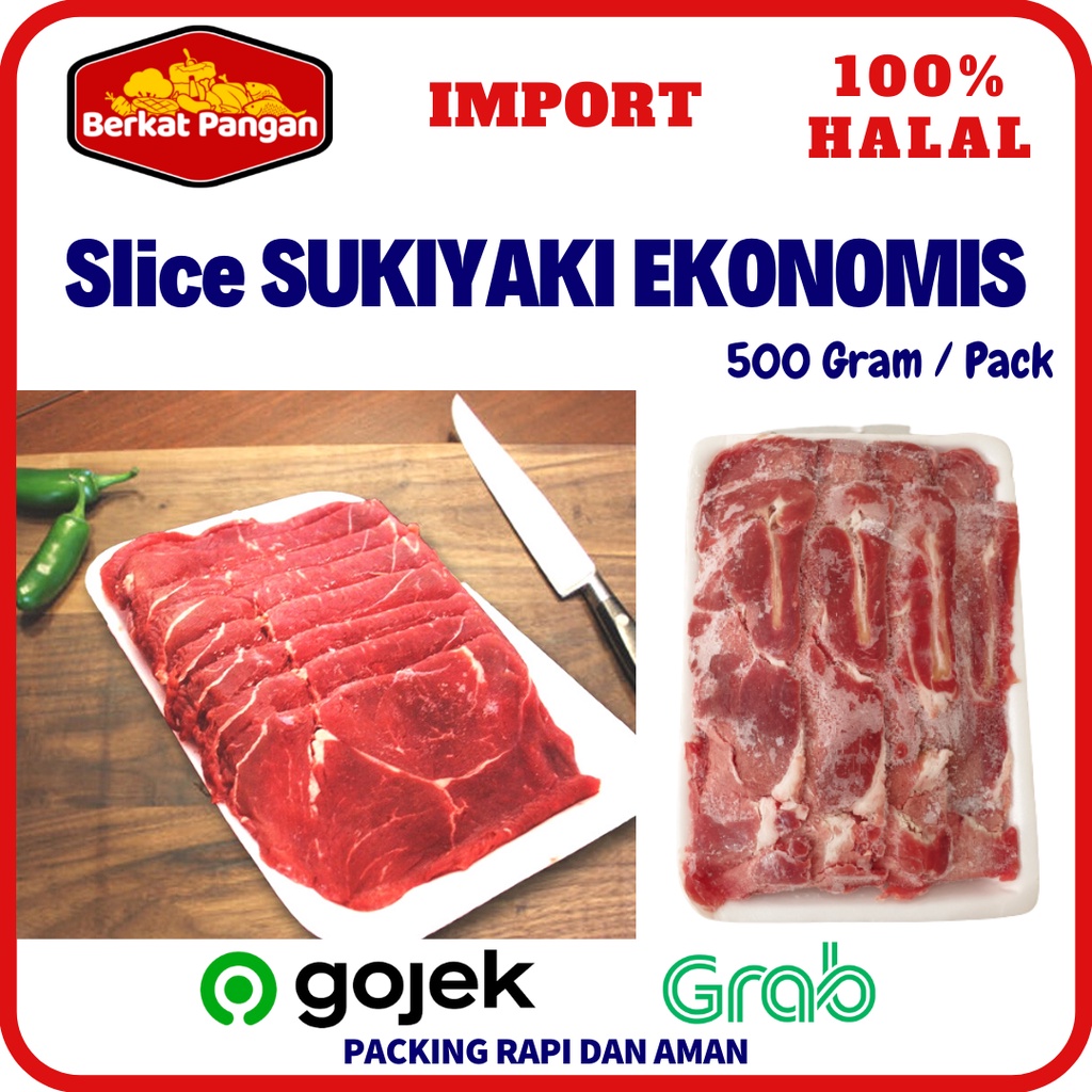 

Daging Slice Sukiyaki Yakiniku Import 500gr
