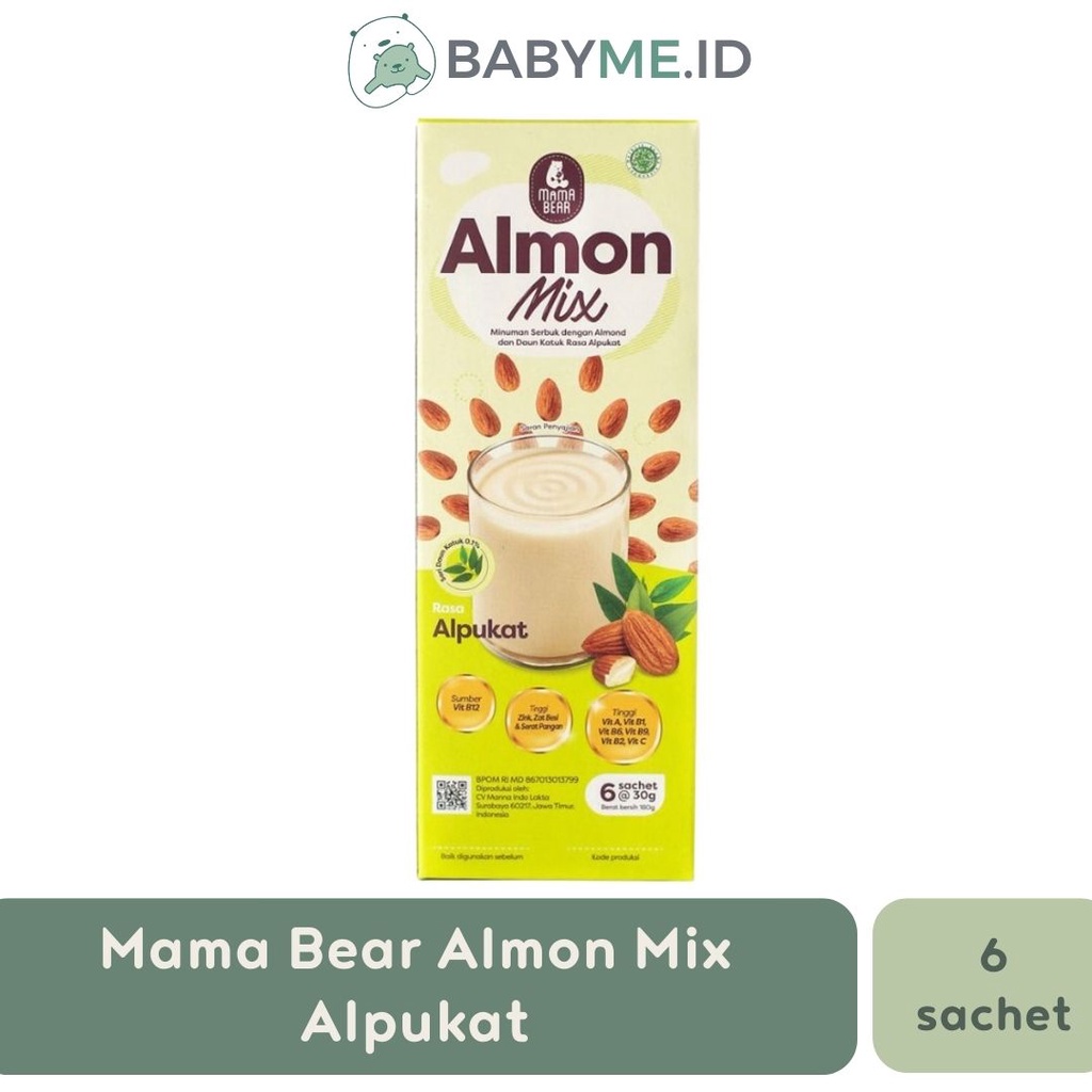 MamaBear Almon Mix Asi Booster Mama Bear Pelancar Asi Ibu